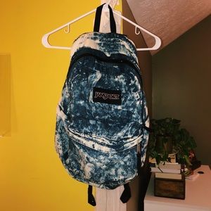 Special Edition Jansport Acid Wash Denim Backpack